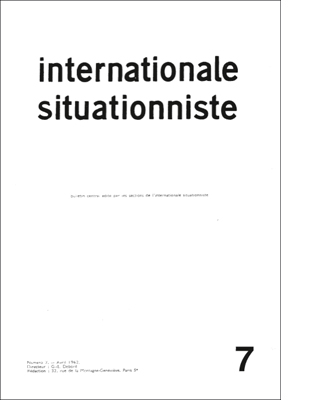 internationale situationniste 7